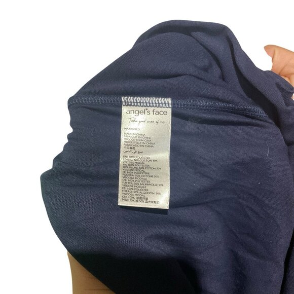 Angel's Face Girls' Navy Blue Golden Stars Tulle Tutu Dress Age 6-7y Midi - Picture 8 of 8